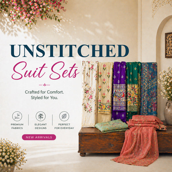 Unstitched Suit Sets