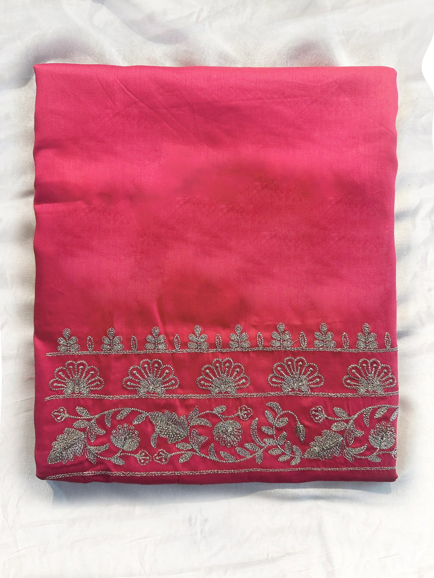 Jam Cotton Matching Unstitched Suit Pink and Parrot green