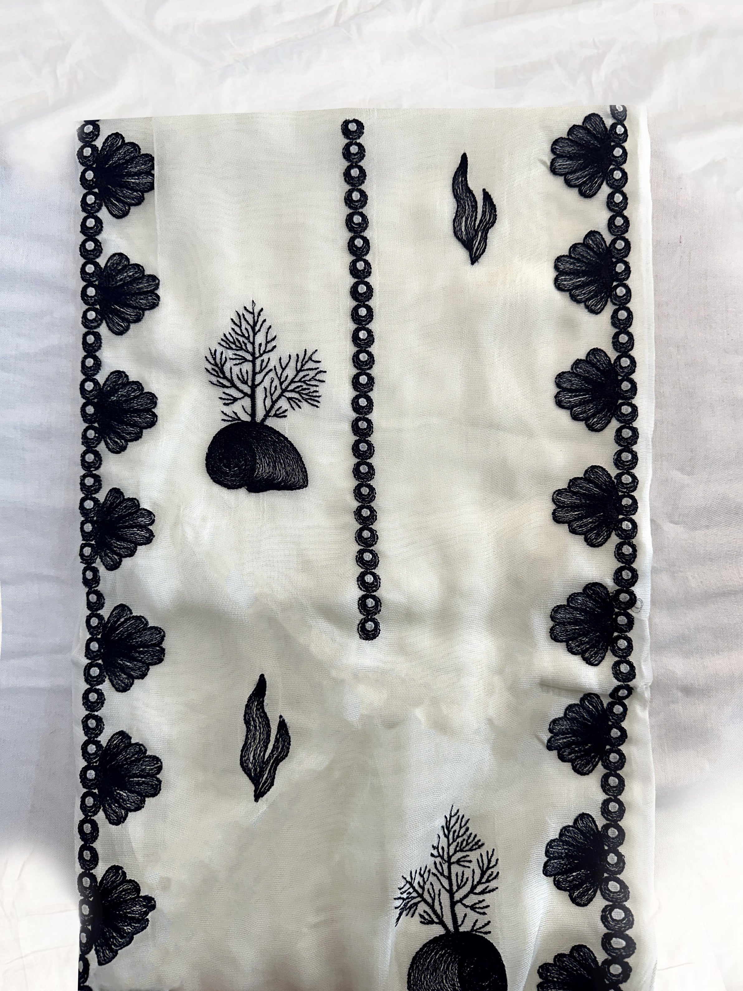 Burberry Unstitched Suit Set Cream Color